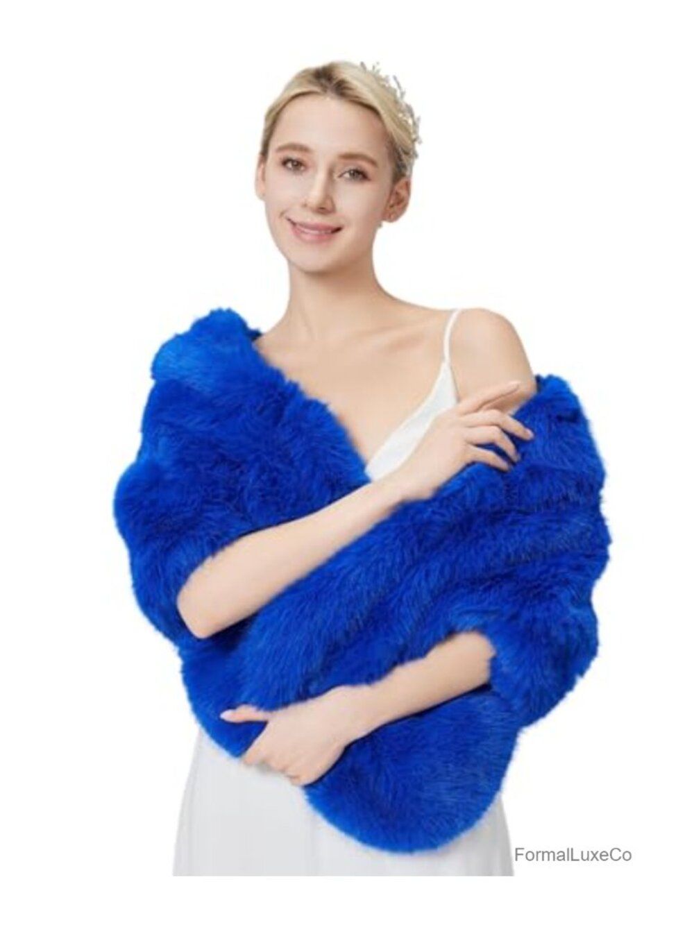 Faux Fur Wrap Shawl Faux Fur Scarf